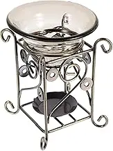 RORPOIR Elegant Iron Aromatherapy Furnace Multi-use Essential Oil Burner Home Decor Accessory