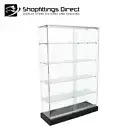 Glass Cabinet Display Show Case LED Light, mirror option Floor Standing FVU1200