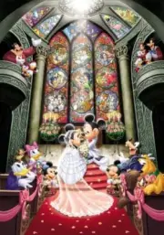 TENYO Fantasy celebration Mickey Friends 1000pcs 51x73.5cm Jigsaw Puzzles