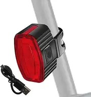 USB Cycling Tail Light | USB Rechargeable Waterproof Headlight - High-Brightness Warning Light, Portable Cycling Lights for Biking, Commuting