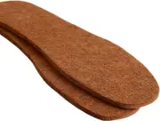 Soft Alpaca Wool Felt Winter Warm Shoe Boot Insoles - Natural Wool Felt Insert f