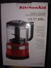 KitchenAid Mini Food Processor Empire Red - Chop, Mix, Puree (3.5cup)