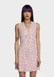 Sunlit Moments Mini Dress - White