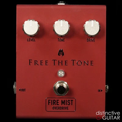 NEW FREE THE TONE FM-1V FIRE MIST BRITISH PLEXI OVERDRIVE GUITAR EFFECTS PEDAL