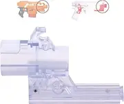 WORKER Front Tunbe Adaptor Attachment Rotaing Type Transparent for Nerf Stryfe Swordfish Modify Toy