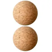 2pcs/set Wine Cork Ball Stoppers Glass Decanter Stopper for Bottle Replacement
