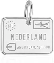 [Jet Set Candy] Sterling Silver European Countries Passport Travel Charm