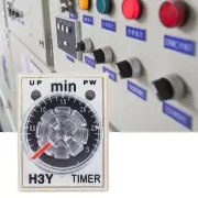 H3Y-2 Time Relay Power On Delay Timer 0- Minute 8 Pin Accessory (DC24V).