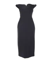 Black midi dress IT40