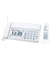 [New] Panasonic Digital Cordless Fax with 1 Handset Compatible with Spam