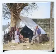 Captured Slaves- Union Army - Contraband 1864 - 10x10 Canvas,Culpepper VA