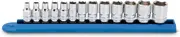 Gearwrench 1/4-inch Drive 6 Point Standard Metric Socket 13-Pieces Set