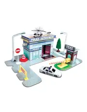 [MAISTO] Build N Play Police Station with Model Car