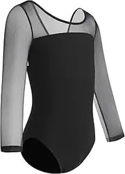 [ZYXWVU] Ballet Leotard Girls Ballet Clothing Girls Leotard Girls Long Sleeve