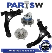 4Pc Front Lower Control Arm Wheel Bearing Hub for Impala Monte Carlo Grand Prix