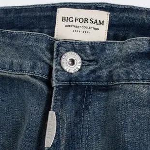 BIG FOR SAM刮爛破壞嘻哈牛仔褲