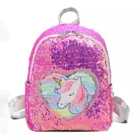 在飛比找蝦皮商城精選優惠-Sequins Unicorn Backpack Girls