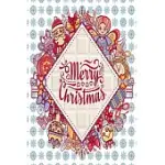 MERRY CHRISTMAS: HAPPY CHRISTMAS GIFT JOURNAL: HAPPY CHRISTMAS XMAS ORGANIZER JOURNAL PLANNER, GIFT LIST, BUCKET LIST, AVENT ...CHRISTM