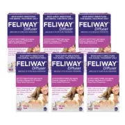 Feliway 48mL Diffuser Refill - 6 Pack