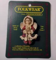 Boyd's Bears Christmas Pin Minerva's Flight Angel #2647 Folkwear Collection NEW