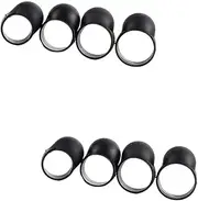 Jindizi 8 Pcs Ethereal Drum Percussion Instrument Practice Tool Finger Picks Drum Finger Sleeve Protectors Tongue Tool Accessories
