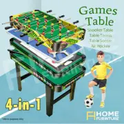 4 in1 Table Tennis Games Air Hockey Pool Foosball Soccer Football Snooker Toys