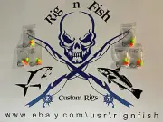 6 Surf / Pier Fishing Rigs: Pompano, Whitings, Croakers, Snappers, Etc.