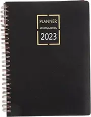 HAPINARY English Planner Notebook Portable Multi Function Memo Pad Stylish Schedule Book for Notes Agendas for Home Office Use