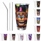 Five Nights At Freddy's 20oz Stainless Steel Vacuum Tumbler Coffee Mug Lid Straw