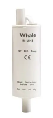 Whale GP1392 12V Inline Pump - 13 Litres/Minute