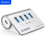 ORICO USB Hub 5Gbps with 4 USB A Ports USB 3.2 Gen 1 Hub Adapter USB Splitter