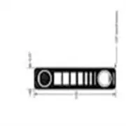 Genuine Ariens Lawn Mower Decal, Throttle Control Part# 08000604