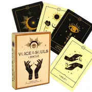 Voice Of The Souls Oracle Tarot Fate Divination Oracle Cards Tarot Card Entertainment Board Game Tarot Deck For Family Party