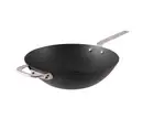Scanpan Black Iron Carbon Steel Wok - 30cm
