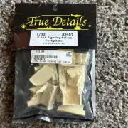 True Details 1/42 32457 F-16a Fighting Falcon Cockpit Set Hasekawa