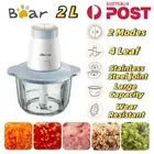 Bear Electric Meat Grinder Blender Baby Food Processor Chopper Mincer Vegetable