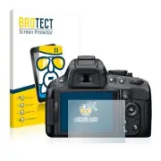 Nikon D5100, BROTECT® AirGlass® Premium Glass Screen Protector, Anti-Scratch