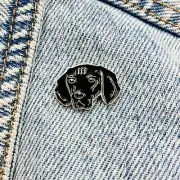 New Enamel Pin Labrador Dog Pet Metal Plug Present 1 Piece