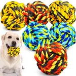 DOG TEETHING CHEW TOYS FOR AGGRESSIVE CHEWERS, DOG BALLS FOR