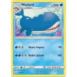 松梅桌遊舖 美版 國際版 SM12 46/236 WAILORD 吼鯨王 普卡 PTCG POKEMON