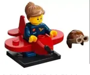 LEGO Collectible Minifigures - Series #21 - Airplane Girl (col21-9) - New!