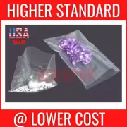 2000 4X10 Clear Flat Open Top PolyBag 1.5 Mil LDPE Sale