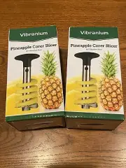 2 - Pineapple Corer Slicers Stainless Steel Free Shipping!!!