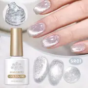 BORN PRETTY 10ml Reflektierende Shimmer Cat Magnetic Ultra Shine Gel Nagellack