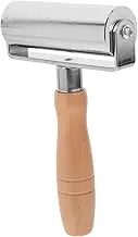 jojofuny Leather Glue Laminating Roller with Solid Handle Ergonomic Leather Press Tool for Flattening Creasing Versatile DIY Crafting