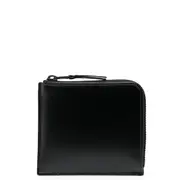 [COMME des GARCONS WALLET] Very Black L Zip Wallet