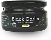 Empathy Herbal Premium Organic Black Garlic Puree - Spreadable & Odorless Aged Garlic (200g)