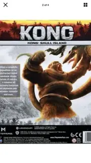 NEW DELUXE 12" KING KONG vs GODZILLA FIGURE PLAYMATES TOHO KAIJU MONSTER TOY
