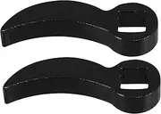 Professional Car Tool Kit 2pcs Crowbar Adapter Heads Easy Half Shaft Removal Multi-function Wrench Adapter Long Lasting
