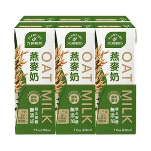 光泉OAT燕麥奶200ML x6入【愛買】